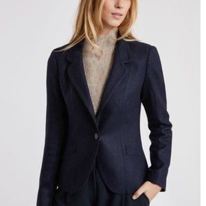 EUC Classic Navy Blazer: Katherine Hooker Tallulah jacket, US size 6